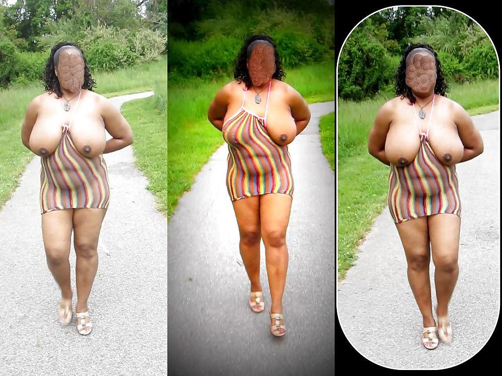 15P Collage of Titties In The Park