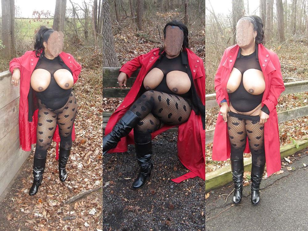 15P Collage of Titties In The Park