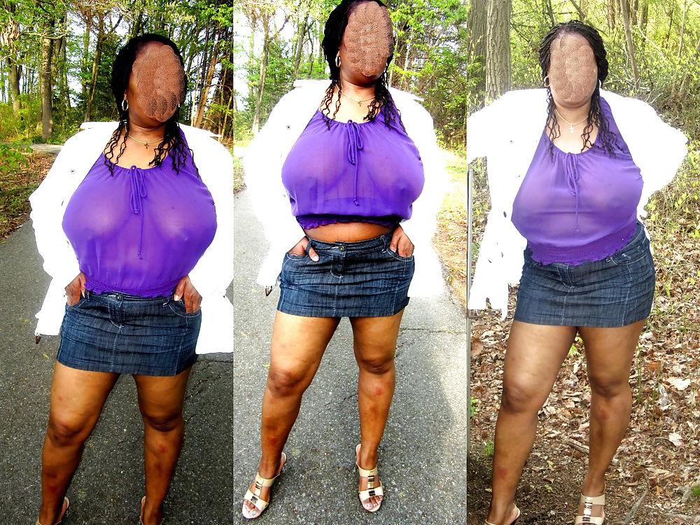 15P Collage of Titties In The Park