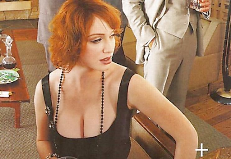 25P Christina Hendricks - bombshell redhead