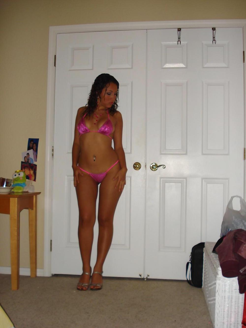 25P Latina hot at home