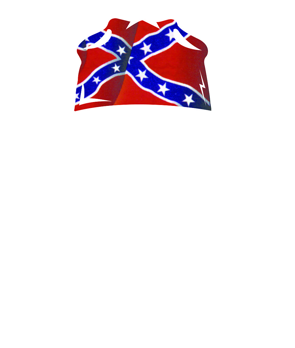 10P CONFEDERATE FLAG