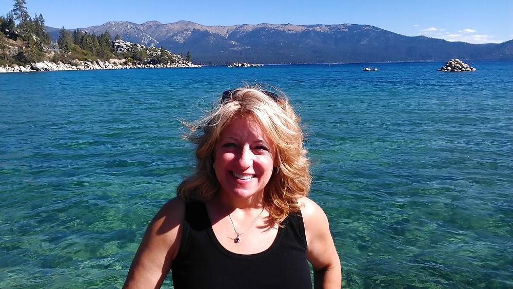 11P Mature Blonde Wife On Holiday