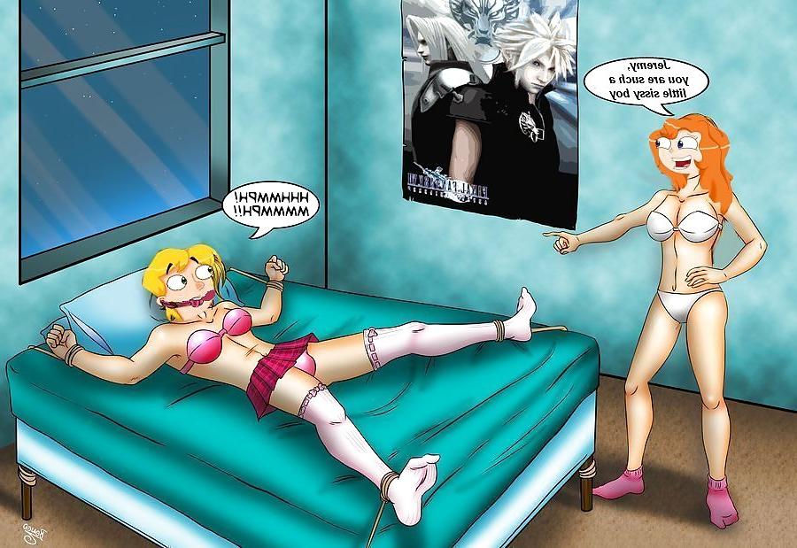 12P Sissy faggot cartoons