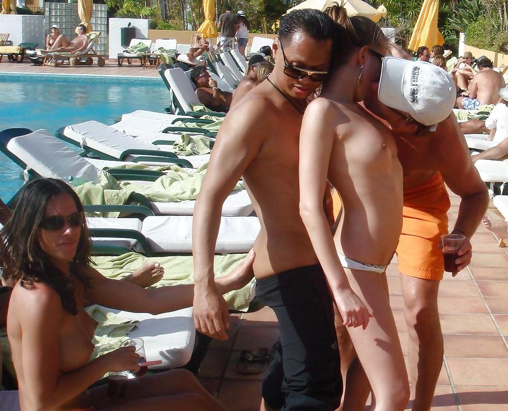 25P Naught pool party