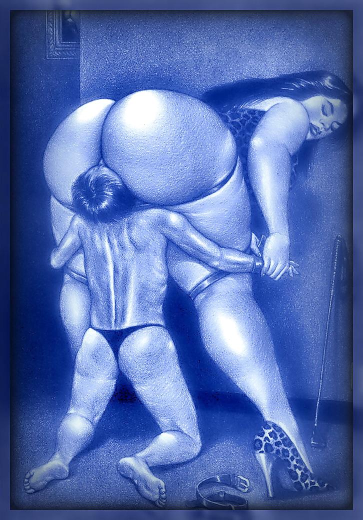 23P Drawing fat dominatrix 01