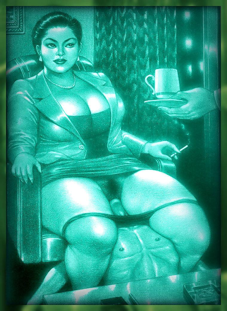 23P Drawing fat dominatrix 01