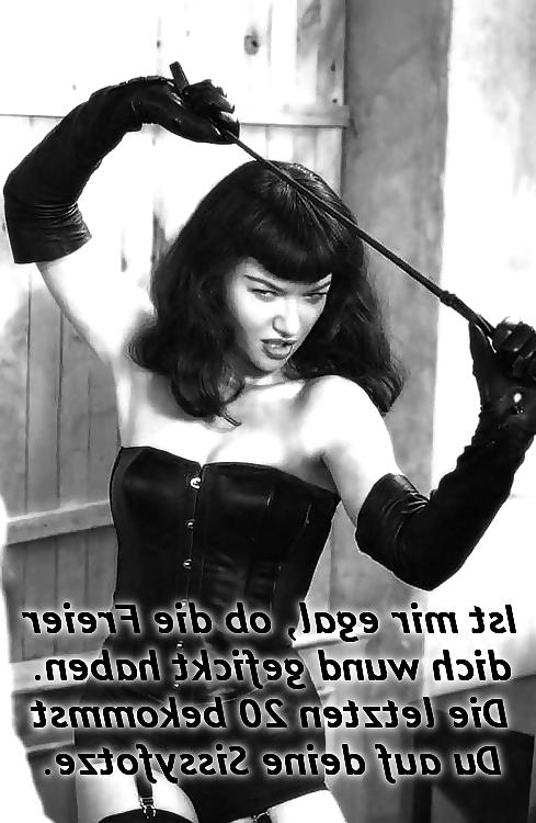 15P Sissy Captions German Part II - SW