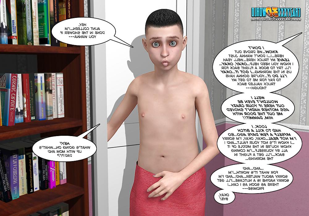 25P 3D Comic: The Chaperone. Episode 104