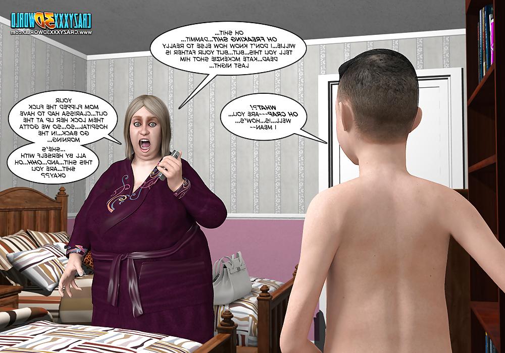 25P 3D Comic: The Chaperone. Episode 104