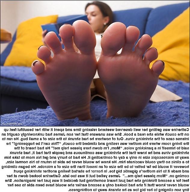 23P Giantess foot fetish photos with captions