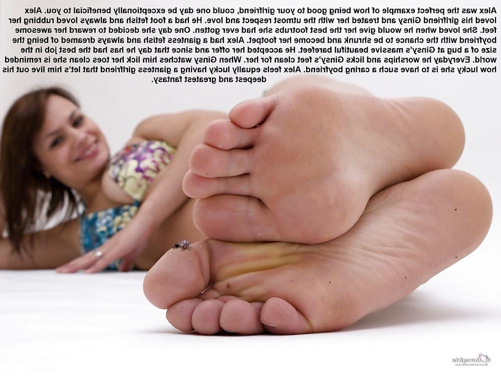 23P Giantess foot fetish photos with captions