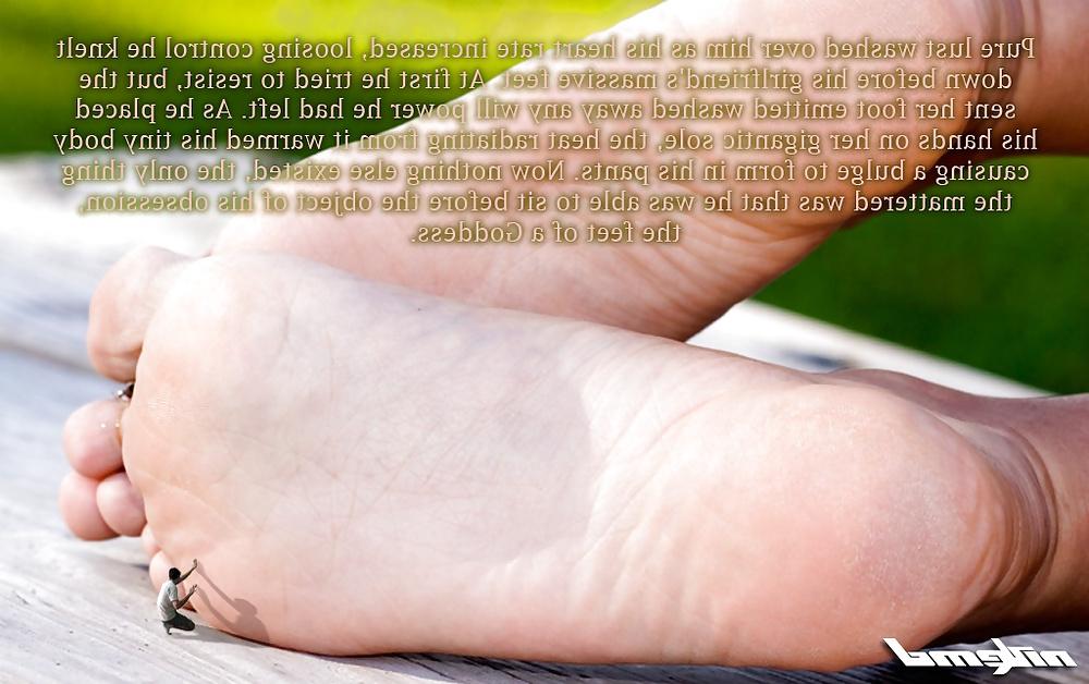 23P Giantess foot fetish photos with captions