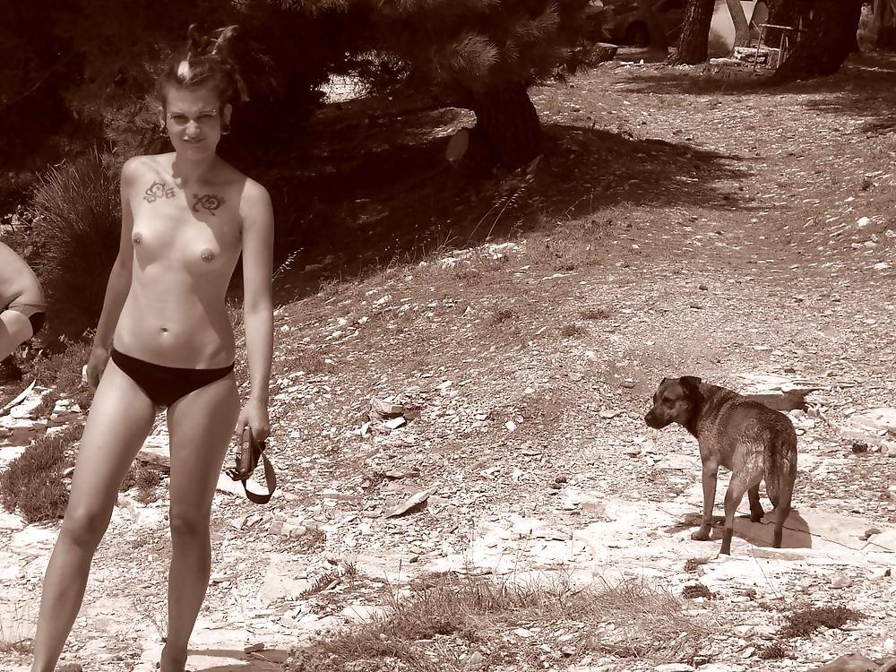 25P Rasta teen holiday tits