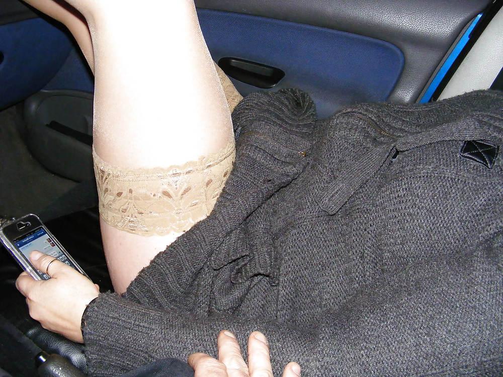 12P Out dogging 2 men at window 