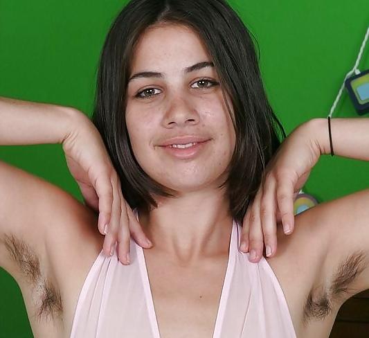 10P Hairy armpits - pits 02 - Love is in the hair