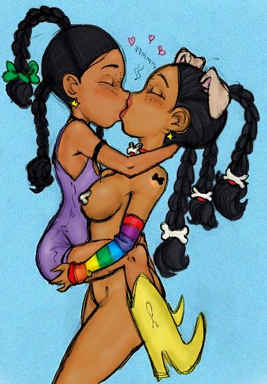 21P Cartoons: The girls stand out of control.