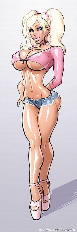21P Cartoons: The girls stand out of control.
