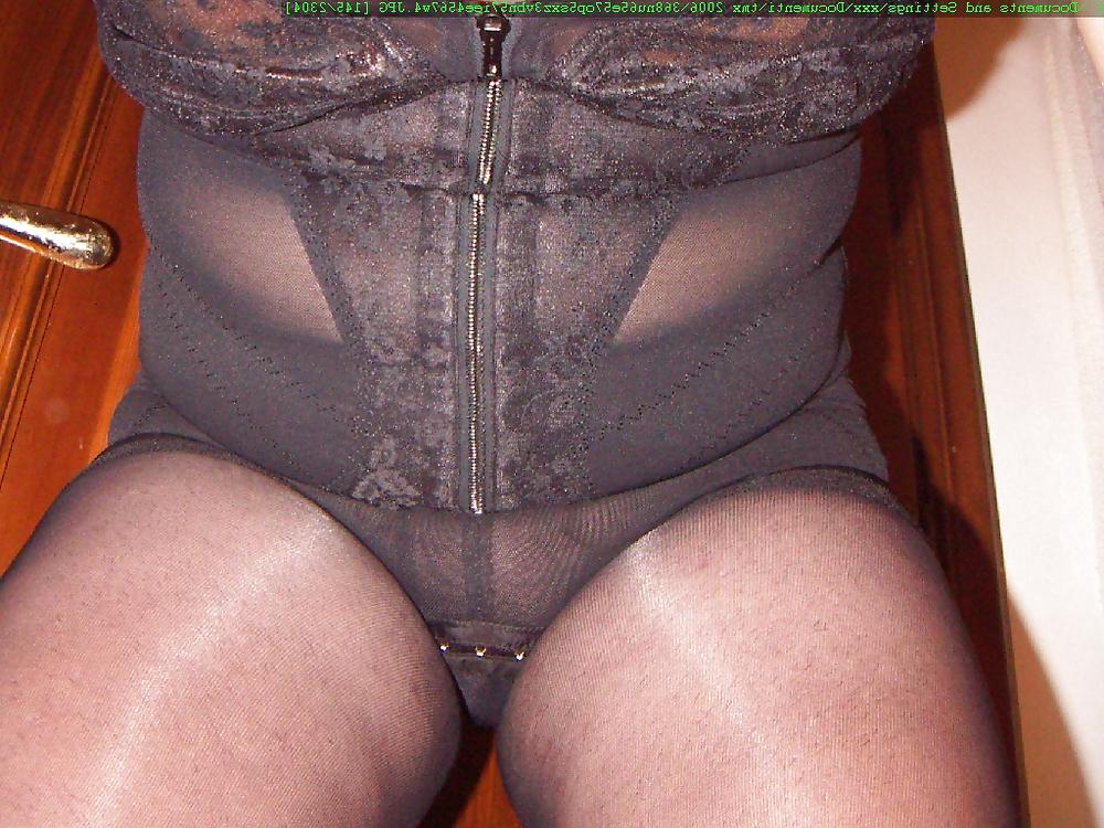 20P Pink pantyhose shemale symonax77 collant cum