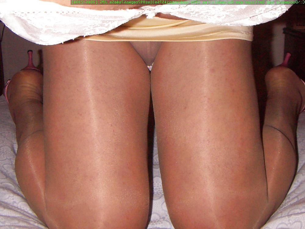 20P Pink pantyhose shemale symonax77 collant cum
