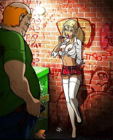 25P Cartoons: The girls stand out of control. 2