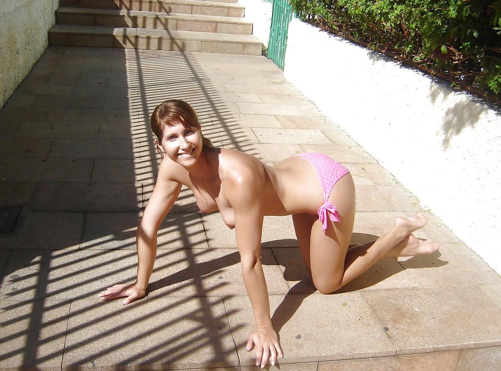 25P Bodybuilderin und ihr Freund