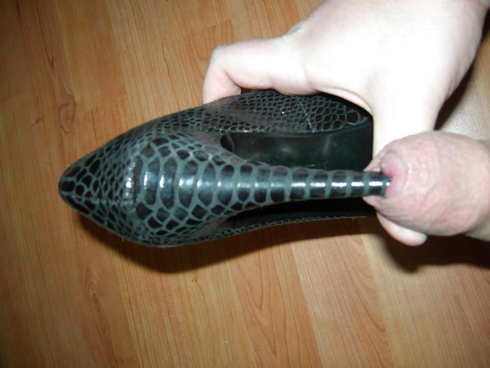 18P Heels and penis 4