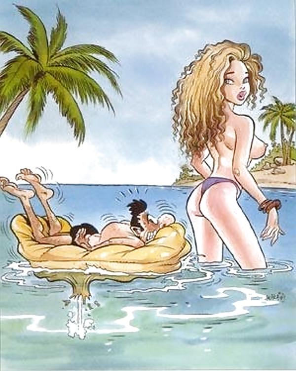 18P Hot Funny Adult Cartoons