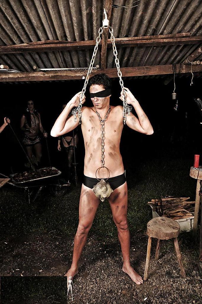 12P Weird scenes inside the gold mine 