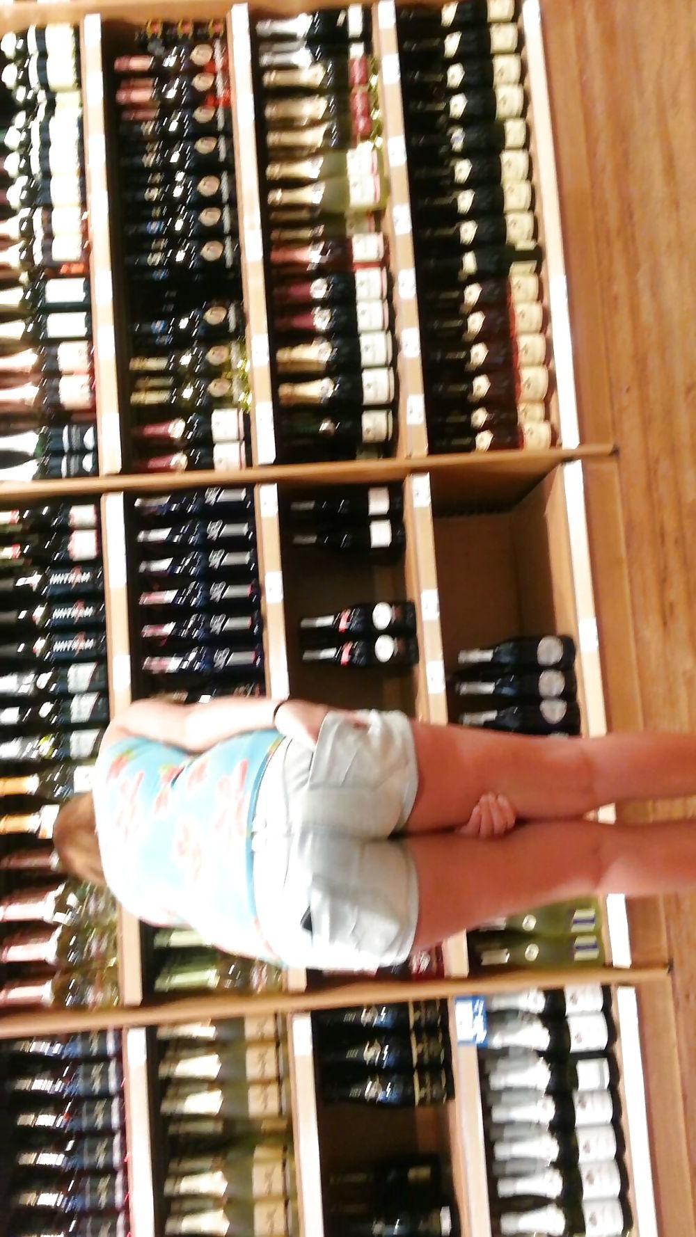 8P Sexy teen ass arsch beim shoppen einkaufen