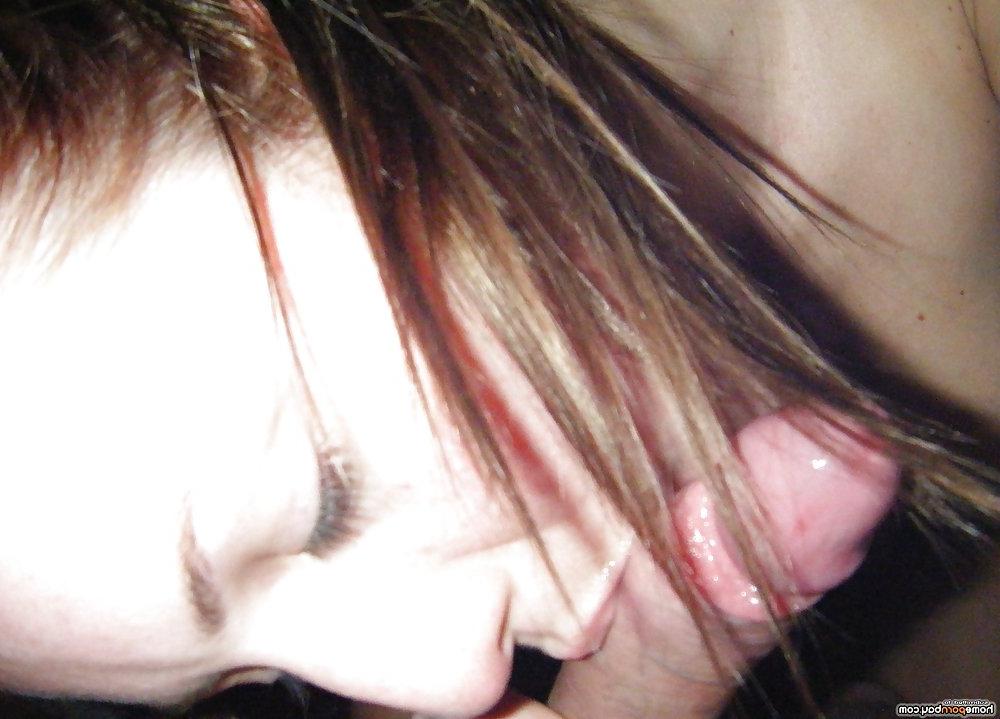 20P Hard penis for her throat