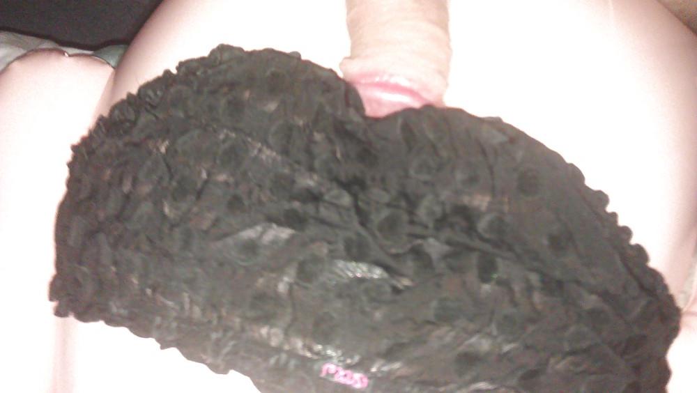 6P My cock her panties and a doll
