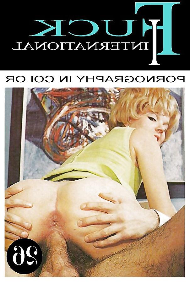 25P Covers of vintage porn magazine Fuck International