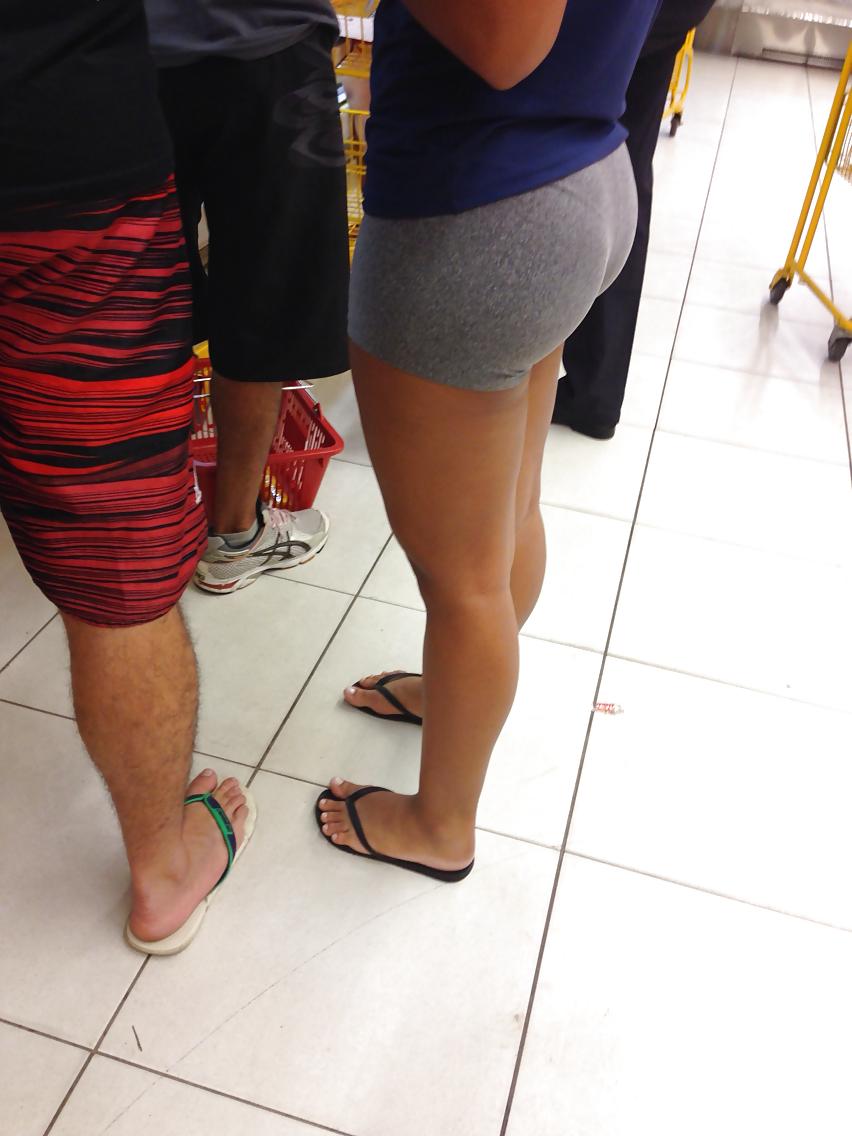 8P Flagra shortinho