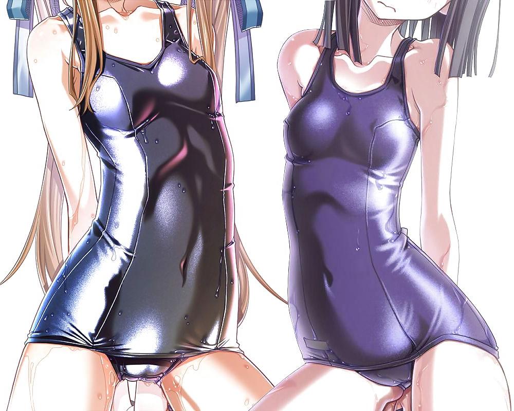 25P Recommend school swimsute Hentai Manga 