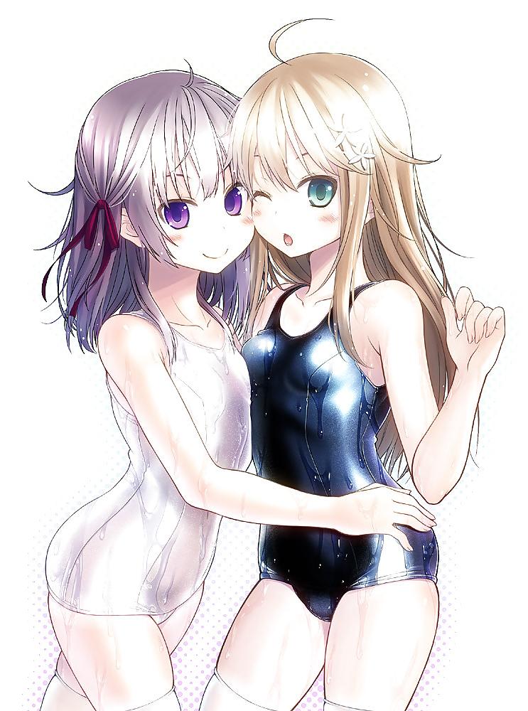 25P Recommend school swimsute Hentai Manga 