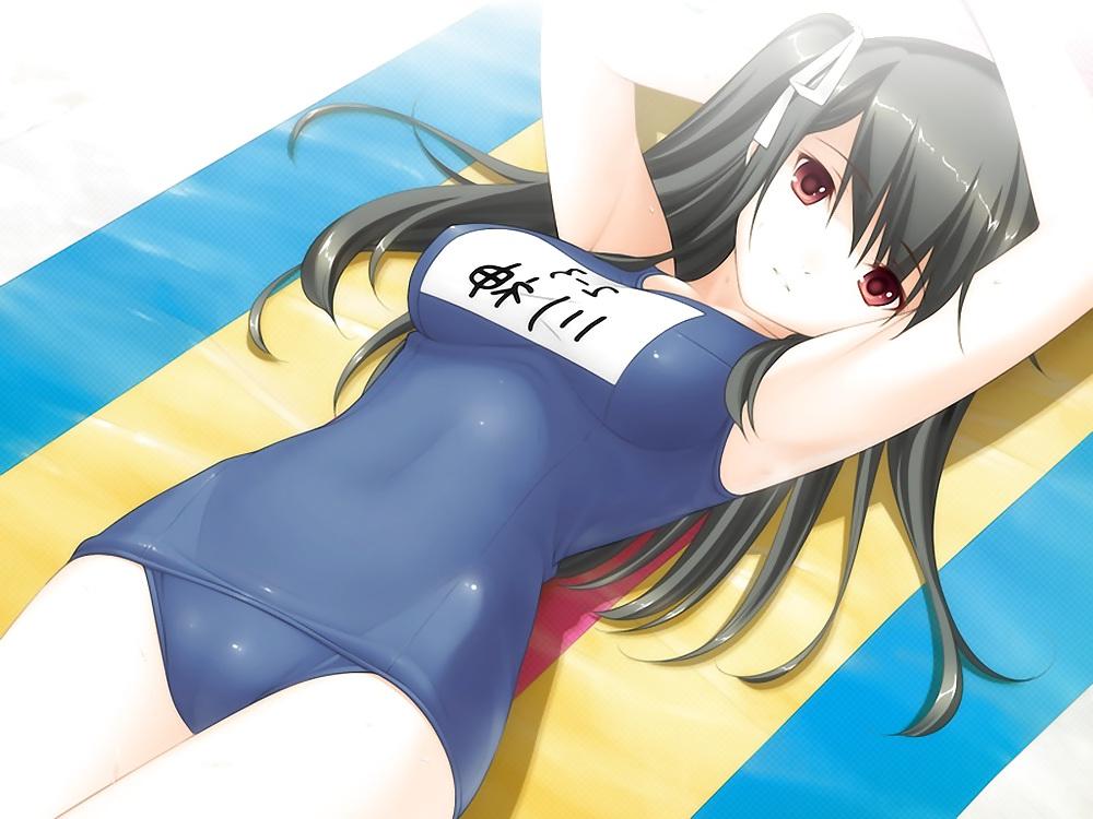 25P Recommend school swimsute Hentai Manga 