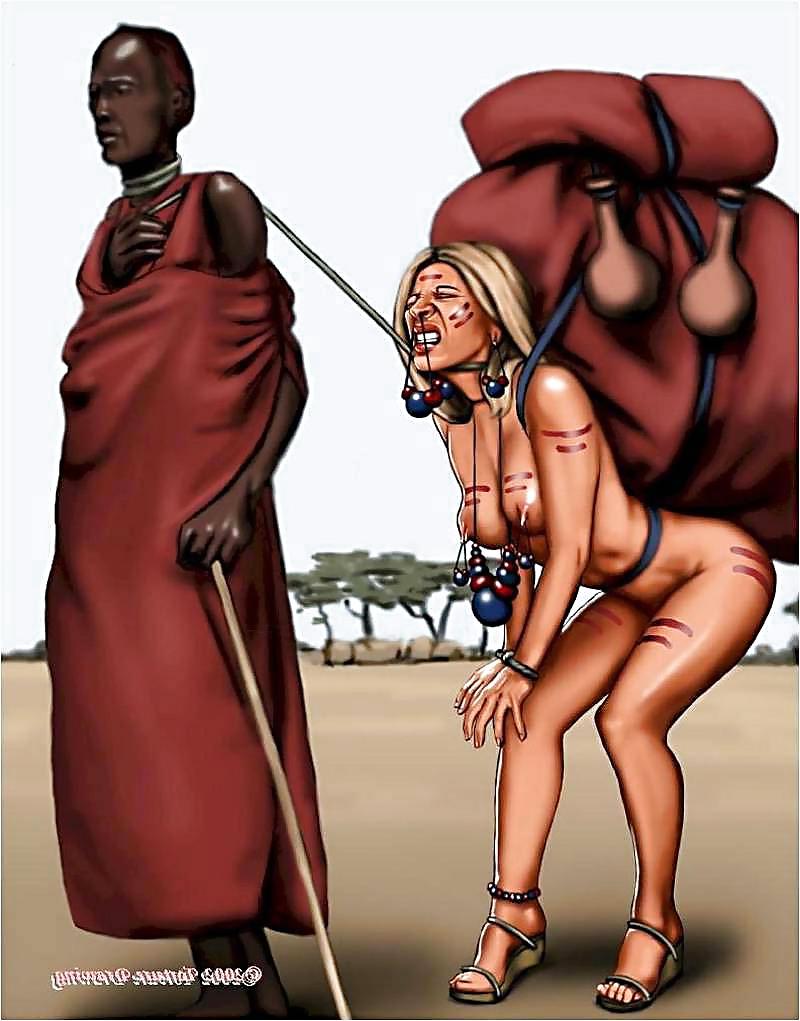 25P Black Queens X White slaves fantasy