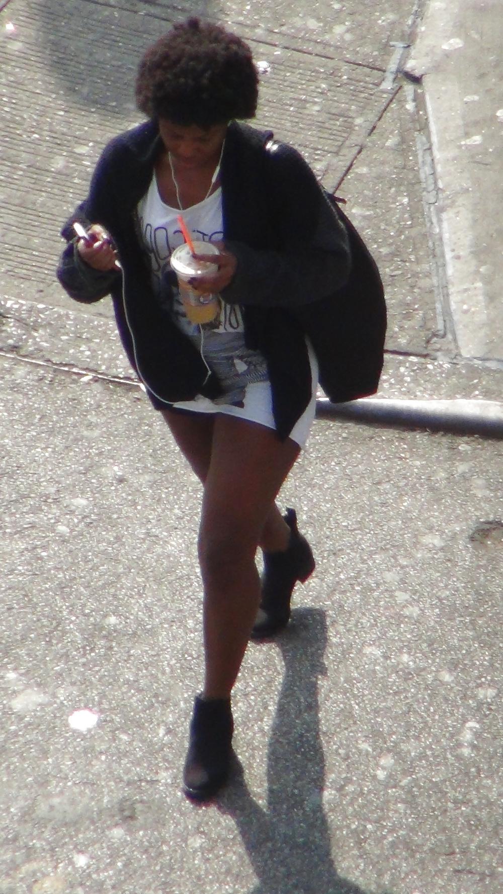 8P New York Street Girls Long Legs Miniskirt