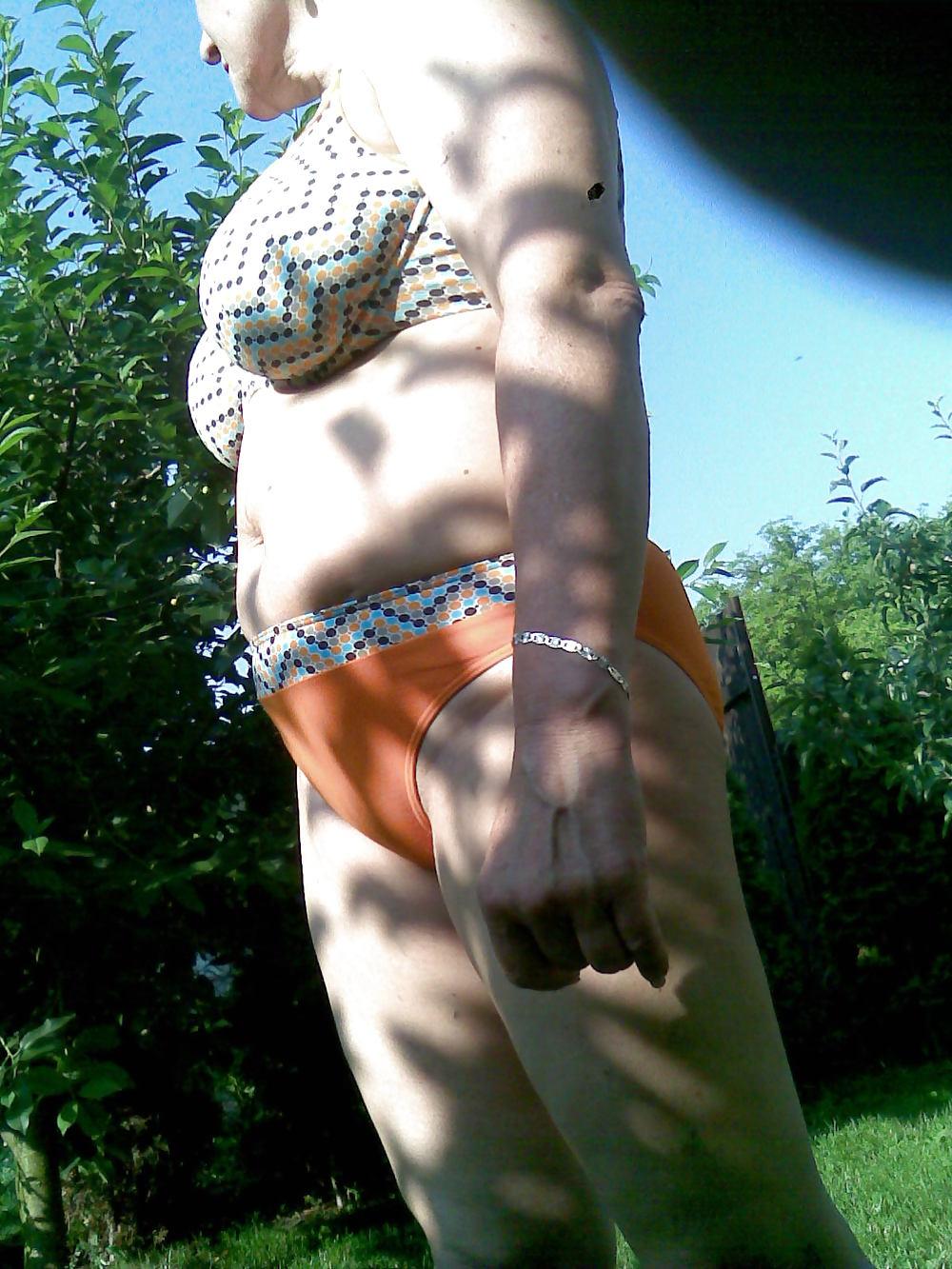 7P Alena and her big tits in bikini 3
