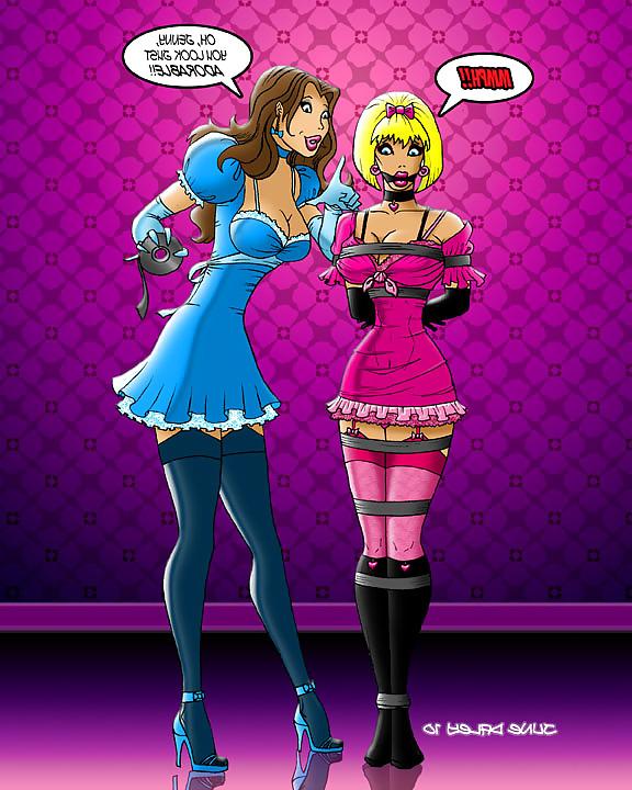 25P Feminization and sissy toons III