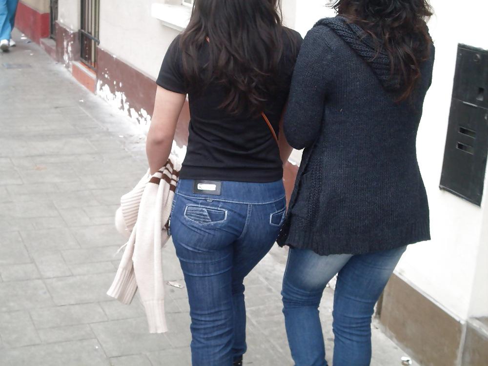20P Culonas en calle