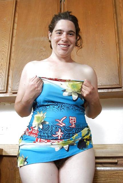11P Hairy mature in the kitchen