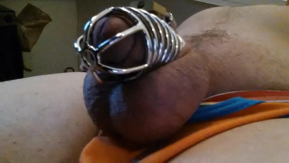 11P Chastity. For the first time a whole day! 