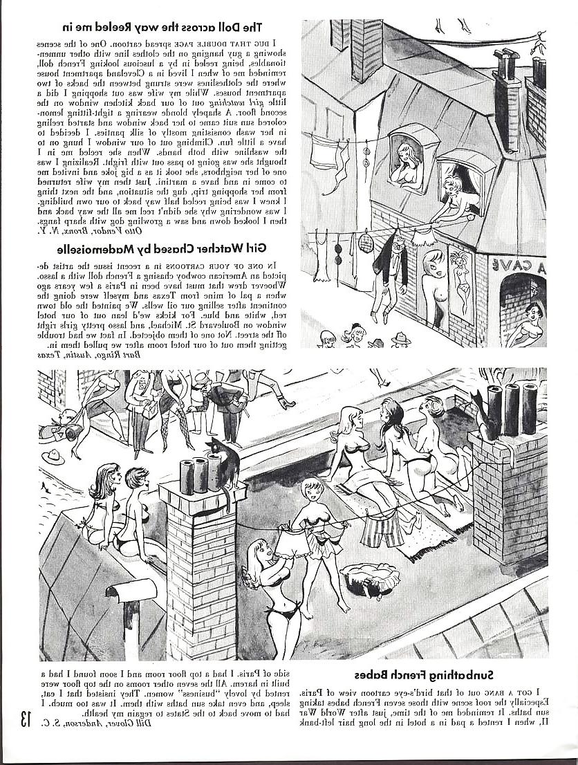 25P Vintage Magazines The Girl Watcher - 1959 June