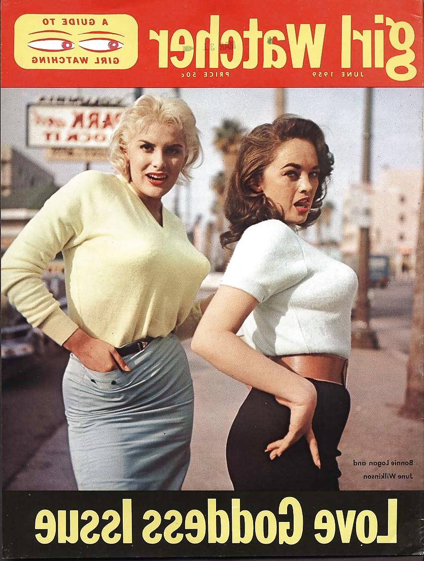 25P Vintage Magazines The Girl Watcher - 1959 June