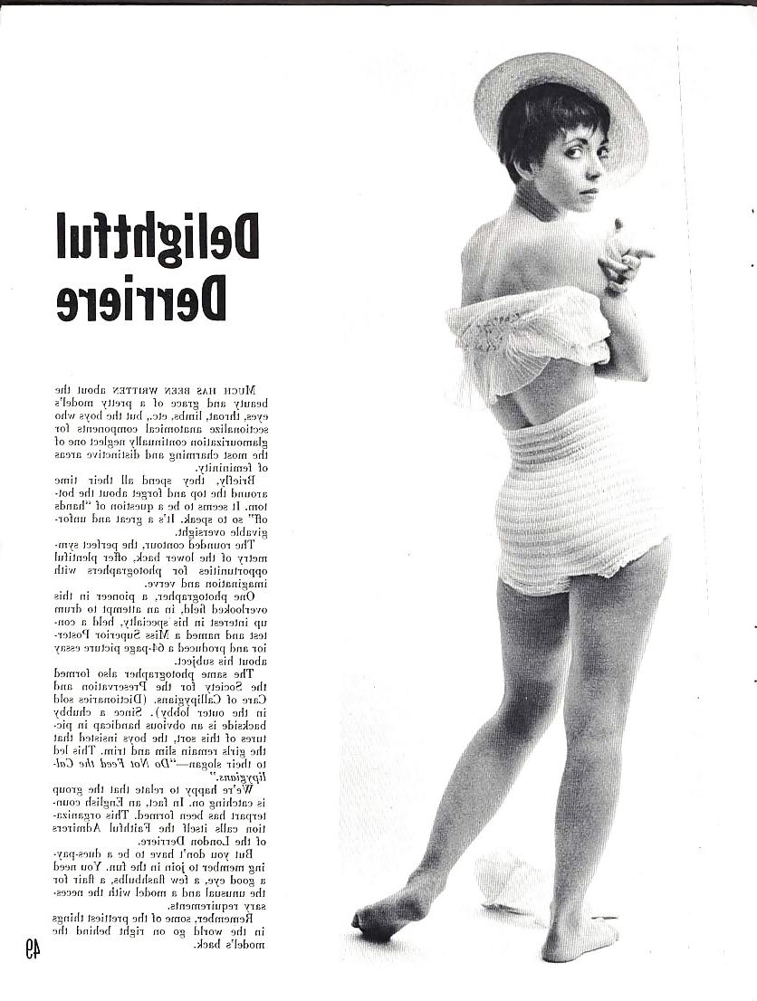 25P Vintage Magazines The Girl Watcher - 1959 June