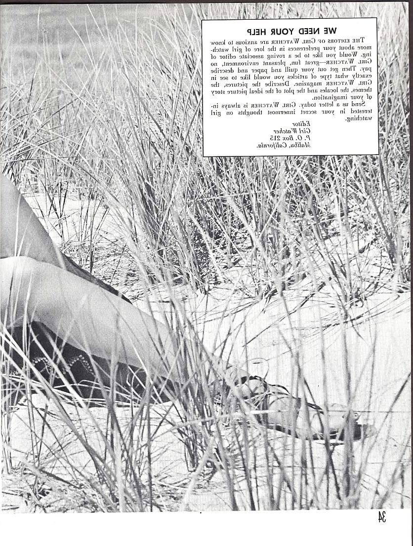 25P Vintage Magazines The Girl Watcher - 1959 June