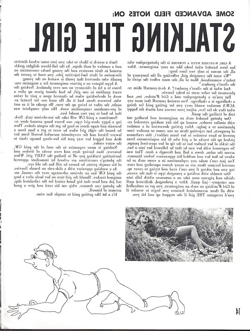 25P Vintage Magazines The Girl Watcher - 1959 June