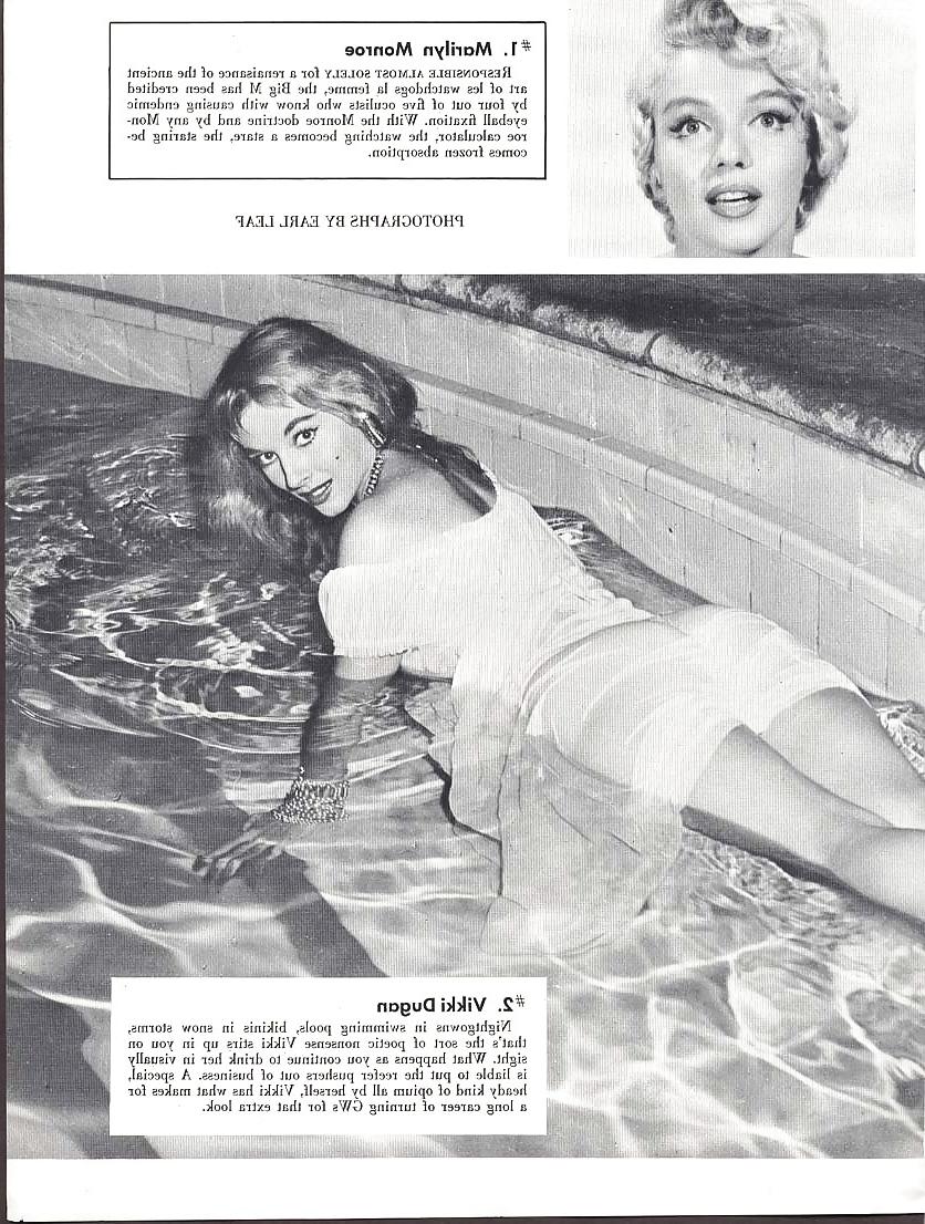 25P Vintage Magazines The Girl Watcher - 1959 June